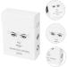 BIUDECO 1box Eyebrow Makeup Ruler Tool Convenient Eyebrow Ruler Eyebrow Tattoos Ruler 6x4.5cm White - Buy Online on GoSupps.com
