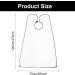 Rowwait Beard Bib Apron Beard Catcher with 2 Suction Cups Portable Beard Shaving Bib Beard Trimmer Catcher Beard Shaving Apron Bib Moustache Grooming Tool for Men's Trimming Hair Cutting Cape(White) - Buy Online on GoSupps.com
