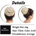 SEGO Hairpiece Bun Hair Tie - Thick Bleached Blonde #613C Hair Extensions for Voluminous Updos | International Shipping Available - Buy Online on GoSupps.com