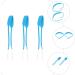 Healifty 6-Piece Sky Blue Neck Foam Support Adjustable Breathable Trachea & Ligament Belts for Optimal Comfort - Buy Online on GoSupps.com
