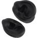 Silicone Ear Model - 2 Pairs Flexible & Reusable Simulation for Teaching (Black & White) - International Shipping Available - Buy Online on GoSupps.com