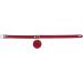 HUNTER Aalborg Dog Collar - Leather Simple & Robust Comfortable Fit Red - Size 52 (M) | Worldwide Shipping - Buy Online on GoSupps.com