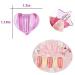 OLACD Mini Acrylic Nail Bending Tools Set 2Pc Portable Metal Embossed Mold Equipment for DIY Nail Art Hollow Frame Embossers in Pink with Heart & Star Shapes - Buy Online on GoSupps.com