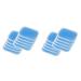 Gleavi 60 Stk Fitness Matte Fitness Pads Belly Massager Fitness Equipment Replacement Gelpads Gelpads Gelpads for Bollenoner Gelpads for Stomach Stimulators Jelle Patch Hydrogel sticker Fitness sticker