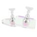 1 Set Magnetic Base Nail Stands for Press on Nail Display Stand Magnetic Nail Holder Press on Nail Stand Nail Supplies Nails Supply Nail Accessories Acrylic Square Exercise Board 2.8x2.8cm As Shown
