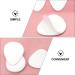 FOMIYES 12 Pairs Forefoot Pads & Heel Inserts - Silicone Ball of Foot Cushions for High Heels - Comfortable Foot Pads for Women - Adhesive & Soft White Insoles - Buy Online on GoSupps.com