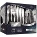 300 Plastic Silverware Set - Disposable Cutlery Utensils - Heavy Duty Bulk Flatware Set Silver - 100 Forks, 100 Spoons, 100 Knives - Buy Online on GoSupps.com