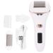 Electric Foot File Usb 3 Grinding Heads Portable Waterproof Foot File For Pumice Skin Hard Cracked Dry Skin
