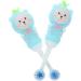Healvian 8 STK Children's Toothbrush Set - Soft Bristles Animal Design for Babies & Toddlers | Travel Toothbrush with Covers for Kids Dental Care - Buy Online on GoSupps.com