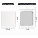 Zezzio 50-Piece Empty Press on Nail Packaging Bags | White Bags & Cardboard for Nail Shop Owners | 5x4 inch (White) - Buy Online on GoSupps.com