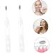 Mobestech Children's Portable Toothbrush Set - 2PC Mini Travel Soft Bristle Toothbrushes for Kids & Adults | Perfect Hiking & Travel Companion - Buy Online on GoSupps.com