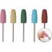 Dajidafu 5pieces Odorless Manicure Pedicure Bits High Compatibility And Non-toxic Nail Drill Accessories Safe Ingredients - Buy Online on GoSupps.com