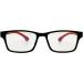 Buy LHSDMOAT Children s Blue Light Filter Glasses - Black/Red Rectangular Frame for Gaming & Screen Use - Buy Online on GoSupps.com