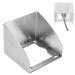 Splitter rain protection stainless steel 9 8.7cm socket protection child locking outside outside socket waterproof for bathrooms toilet outdoor area