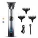 Allayu Electric Hair Clippers USB Charging Professional Cordless Trimmer Travel Household Barber Shaver Gift Men Male Silver