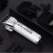 Lanlousy Men Rechargeable Hair Trimmer Cordless HairTrimmer Metal Liquid Crystal Digital Display HairTrimmer Silver - Buy Online on GoSupps.com