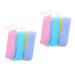 Baluue 10pcs Foaming Soap Mesh Bag Face Cleansing Foaming Exfoliating Soap Bag Soap Sleeve Foaming Net As Shown 1