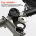 Universal Aluminum Mobile Phone Holder for Bicycles - Stable Smartphone Bracket for Racing & MTB - Buy Online on GoSupps.com