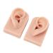 Silicone Ear Model Pair - Versatile & Reusable Human Skin Simulation for Schools | Flexible Piercing Model in Medium Skin Color - Buy Online on GoSupps.com