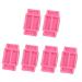 STOBOK 6 Pcs Gold Brick Silicone Mold Epoxy Resin Molds Stencils for Crafts Mold Simulation Gold Bullion Chocolate Mold Epoxy Mold Pink Pirate Fondant Cake Silica Gel Pinkx3pcs 9.3X5.1CMx3pcs