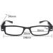 LED Lighted Reading Glasses +2.5 Black | Compact Full Frame Nighttime Reader for Clear Vision | Unisex Lighted Magnifier Eyewear - Buy Online on GoSupps.com