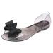 Glittery Sandals Womens Sandals Women Size 9 Women Beach Open Slip Big Summer Fish Toe Sandals Floral Jelly Shoes On Mouth Women's sandals Sandal Slippers for Women Dressy Slip on Sandals for Women 8 Black