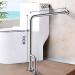 Anti-Slip Handrail Toilet Grab Handle Stainless Steel Bathroom Grab Bar Toilet Curved Wall Mounted Handrail with Legs Floor-Standing Safety - Buy Online on GoSupps.com