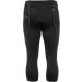 VAUDE Men's Active 3/4 Cycling Pants - Padded Black Uni for Optimal Comfort & Performance International Shipping Available - Buy Online on GoSupps.com