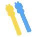 Gientan 2 Pack Tongue Depressors - Mixed Colors Portable Plastic Tongue Muscle Trainer for Kids - Ideal for Speech Therapy & Fun Learning - Buy Online on GoSupps.com