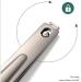 Nail Clippers Flat Mouth Beveled Mouth Set Pedicure to Remove Dead Skin Gray Nails to Remove The Nail Groove Dedicated - Buy Online on GoSupps.com