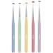 TEOYALL 5 PCS Nail Art Liner Brushes - Sizes 5/7/9/11/20mm - Fine Drawing Pens for Nail Gel Painting - Detail Design Tools for Striping Patterns - Buy Online on GoSupps.com