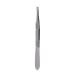 Sterling Professional eyebrows stainless steel tweezers with perforated handle |Precision and comfort when regulating eyebrows |Diagonally silver and polished |Blade length 4 mm |ST-122060