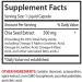 Plant-Based Oil - CHIA Seed Oil Extract - Glow Oil Non-Greasy Oil Hair Smoothness Lightweight Hydration Skin moisturizer Natural Formula Glossy Finish Pure Hydration 1 Bottle 60 Capsules - Buy Online on GoSupps.com