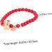 CALLARON Women 1pc Zodiac Year Bracelet Bracelets Miss Alloy Red Beads Ox Mascot Bracelet - Buy Online on GoSupps.com