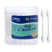 224pcs Baby Safety Cotton Swabs with Large Tips (4 packs of 56 ct) 100% Chemical-Free Gentle Baby Qtips Hypoallergenic Safety Swabs for Newborn Babies Toddler Kids and Even Adults
