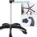 680W Adjustable Orbiting Hair Dryer with Rolling Wheels - Professional Salon Color Processor & Hair Dyeing Equipment - Buy Online on GoSupps.com