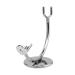 Curved Polished Shaving Stand Set - 5 Piece Argent - Premium Grooming Essentials for Men - Buy Online on GoSupps.com