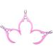 Cuticle Scissors - Nail Cuticle Nippers Clip Edge Cutter Shear Manicure Professional Nail Art Tool Trimmer Scissor Stainless Steel +plastic Pink - Buy Online on GoSupps.com