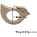 Wendysun 5pcs Lovely Cartoon Wood Teether Pure Natural Animal Bird Shape Baby Teething Nursing Beech Teether Baby DIY Pendant Toy (5pcs) - Buy Online on GoSupps.com
