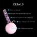 Purple Cheetah XL-PVC Card Grabber Keychain Pom Pom Ball - Easy ATM Credit Card Clip Puller - Buy Online on GoSupps.com