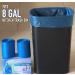 Disposable Diaper Pail Refill Plastic Bag (100 count) Compatible with Ubbi Diaper Bag Pail 13 Gal Capacity Diaper Pail Bag Fits 8 Gallon Medium Kitchen Trash Bag Heavy Duty Large Garbage Bag  100 Bags Blue - Large - Buy Online on GoSupps.com