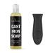 Culina Cast Iron Cleanser Cleans and Protects Cast Iron Cookware Kosher Certified 8oz with handle
