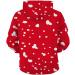 Bigfanshu Womens Dresses Fashionable Round Tie Cap Printed Christmas Pullover Blouses Red - Buy Online on GoSupps.com