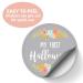 Floral Baby Monthly Stickers for Girls | Set of 24 Newborn Milestone Month Stickers - Buy Online on GoSupps.com