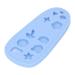 Blue Slipper Shaped Silicone Teething Toy for Coordination & Gums Relief - Buy Online on GoSupps.com