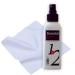 Glasses cleaner spray with nano seal - with microfiber glasses cleaning cloth - nanotol displays + glasses 1 + 2 |125 ml 125 ml + microfiber cloth