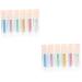 balacoo 12 Pcs Eye Shadow Set Metallic Eye Shadow Bling Eyeshadow Flash Suit Eye Makeup Accessories Korean Eye Glitter Tear Stick Women Eyeshadow Highlighter Liquid Eyeshadow Miss Cosmetic