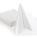 Adorfine 60 pieces of napkins 40x40 cm of high -quality disposable napkins 100% cellulose paper napkins white decorative tissueserviette perfect for wedding party birthday baptism other festivals
