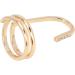 TYCIONG Decorative Nail Ring Fashion Fingertip Jewelry Nail Art Ring Ladies Wearing Nail Accessories (3050 gold) - Buy Online on GoSupps.com
