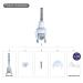 Electric Toothbrush Metal Shaft/Vibrating Tip Replacement Parts for Philips HX Series - Waterproof Seal Included - Buy Online on GoSupps.com